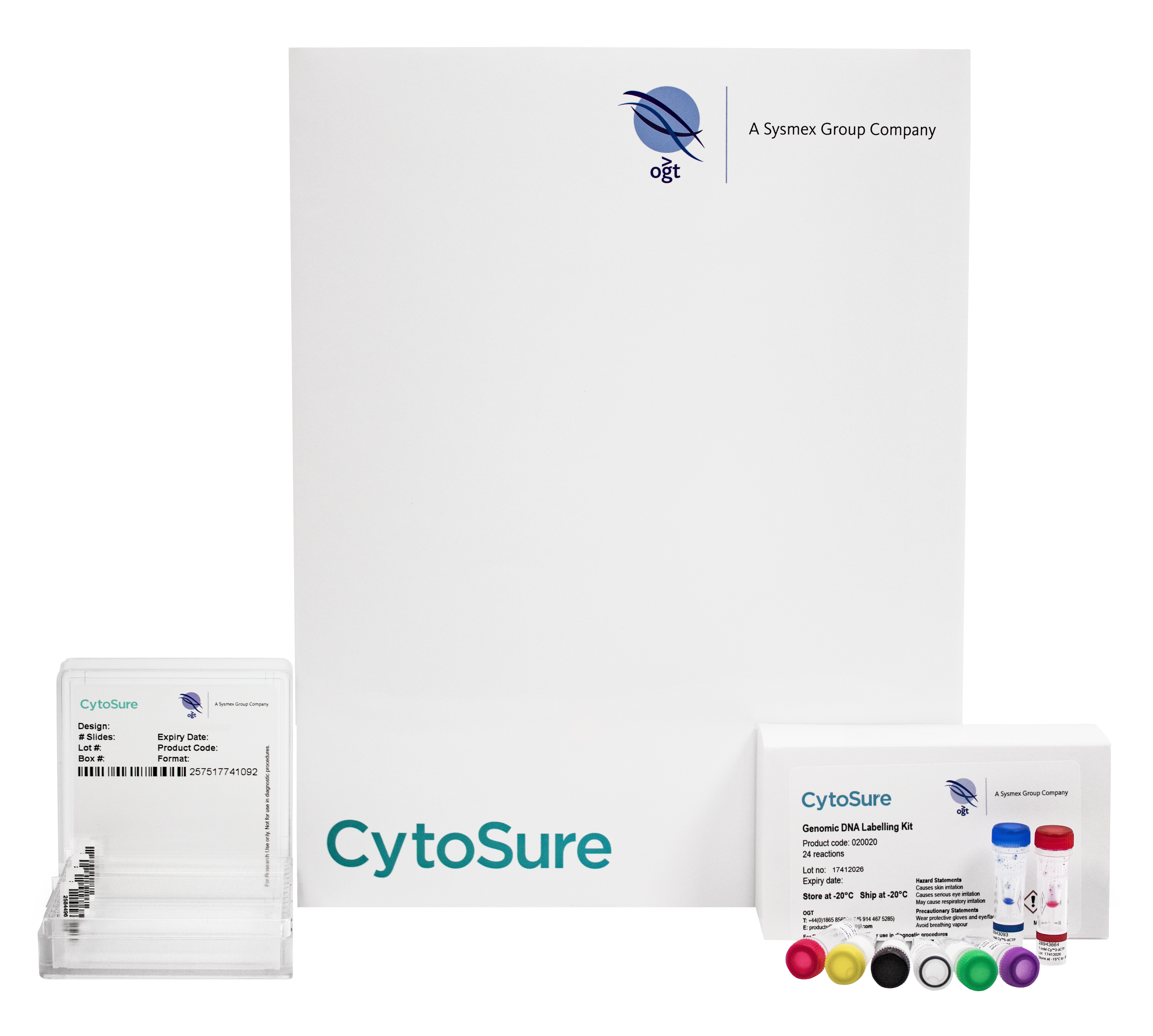 Generic Cytosure Array Product Packaging